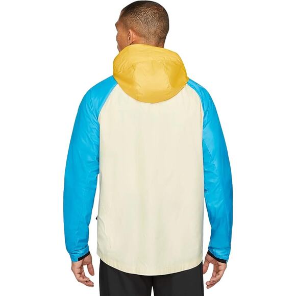 Nike Windrunner Solar Flare Trail Jacket Mens L Hooded Colorblock Windbreaker - Picture 14 of 16